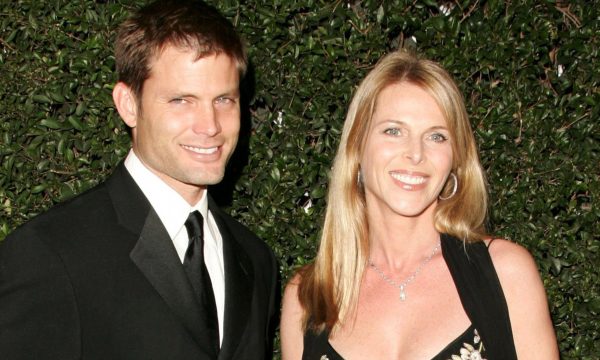 Catherine Oxenberg with her ex-husband Casper Van Dien