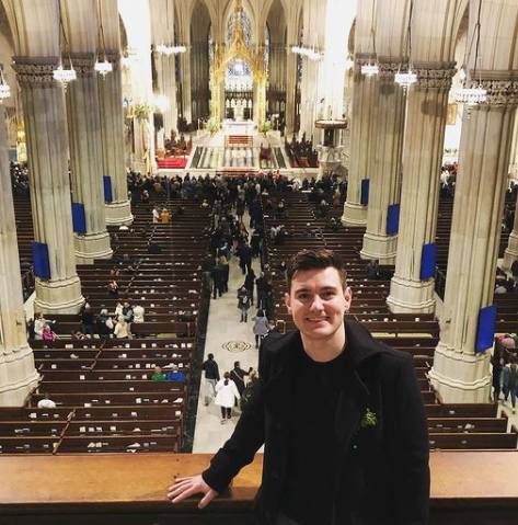 Emmet Cahill at St Michael's Catholic Chruch