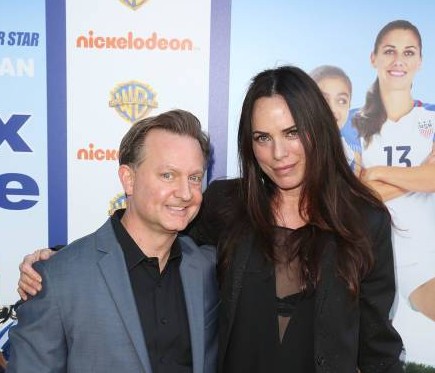 Kristin Minter with her co-star, Joey Nader