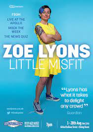 Zoe Lyons in the poster