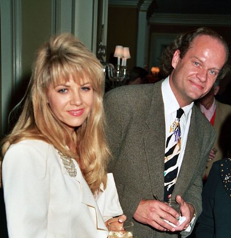Leigh-Anne Csuhany with her ex-husband, Kelsey Grammer