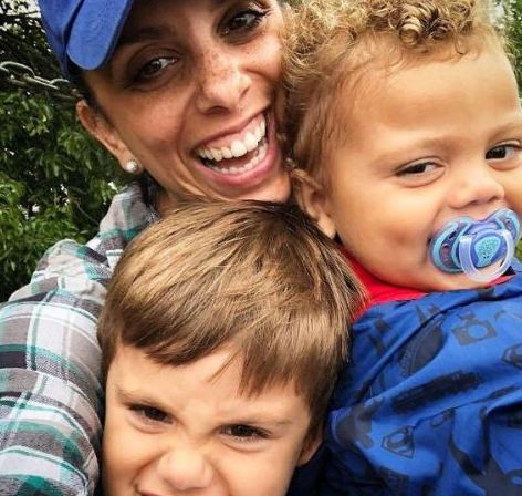 Noah Rothman's wife, Jaryn Arnold Rothman and their son