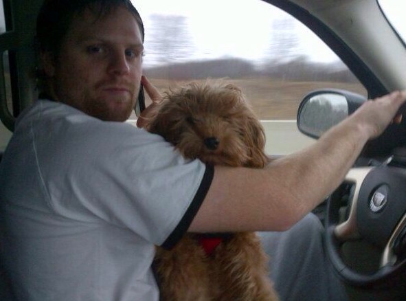 Phil Kessel driving his car