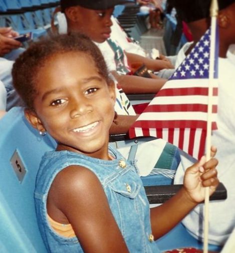 Sherree Burruss's childhood photo