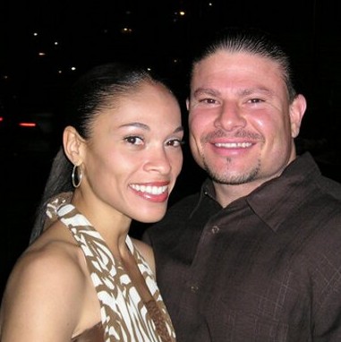 Yano Anaya with his wife, Selena Anduze