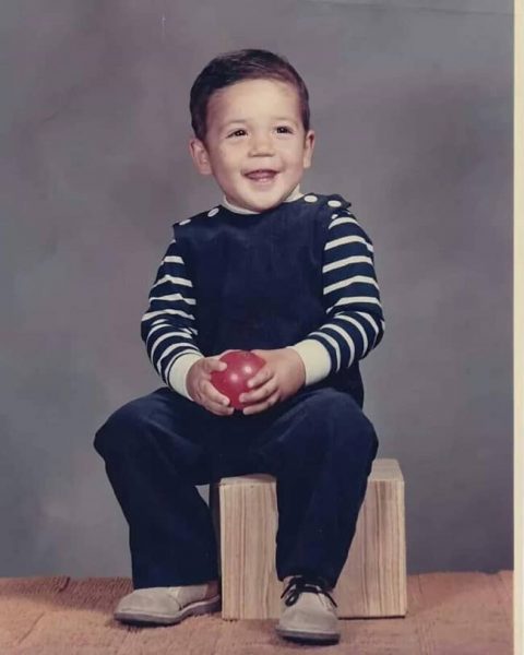 Chris Perez 's childhood photo