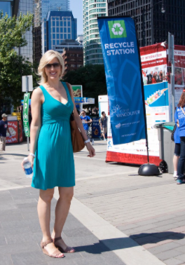 Anne Drewa posing for a photo