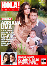 Adriana Lima in the poster