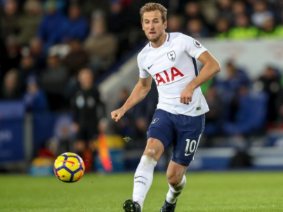 Harry Kane playing football 