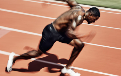  Justin Gatlin running