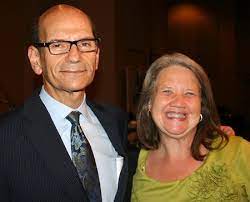 Paul Finebaum with his wife Linda Hudson
