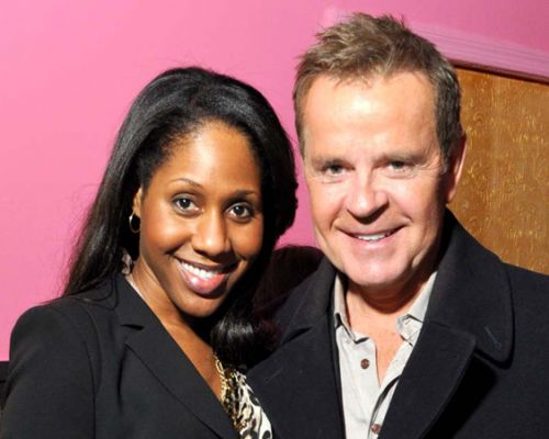 Mike Jerrick with his ex-wife Joy Jerrick