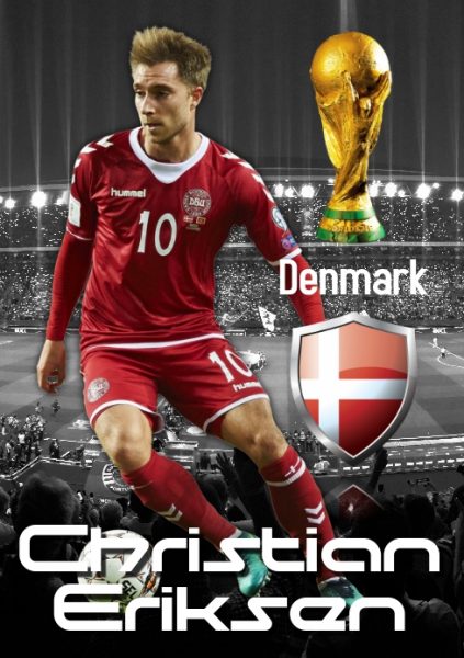 Sabrina Kvist Jensen's husband Christian Ericksen in the poster