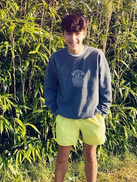 Kyle Thomas posing for the photo