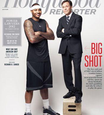 Bob Costas in the poster 