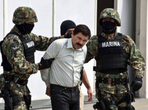 Joaquín Guzmán caught by police