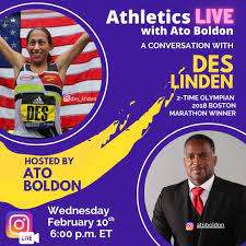 Ato Boldon in the poster