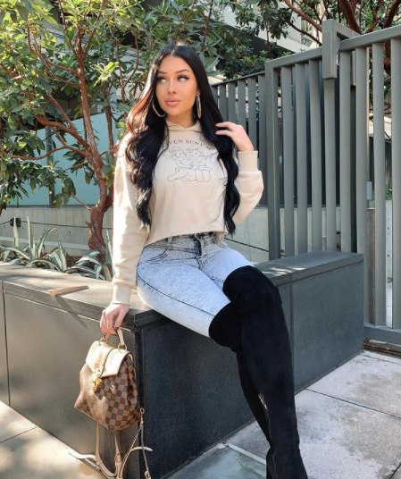 Valerie Cossette in a photoshoot 