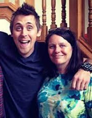 Roman Atwood with his late mother