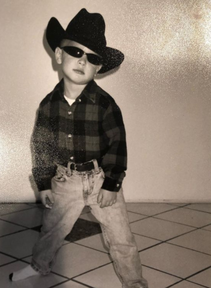 Hopper Jack Penn childhood photo