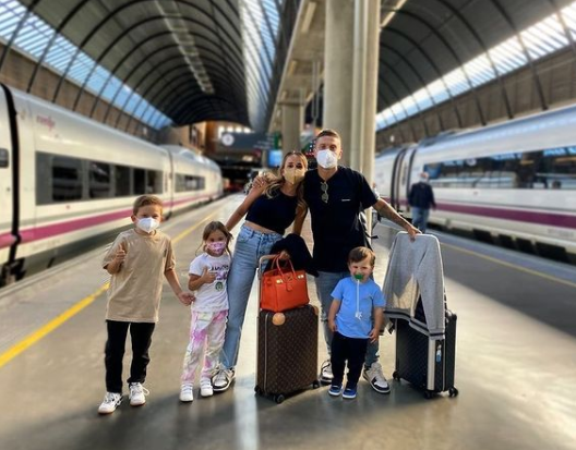 Alejandro Darío Gómez family photo