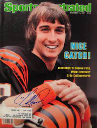 Holly Bankemper's husband Cris Collinsworth in the poster 