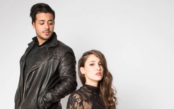 Christian Navarro with his girlfriend Alina Sheherzad Akhtar Raja