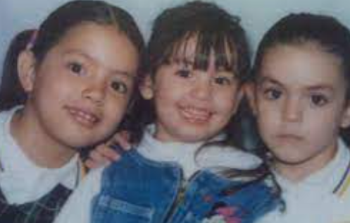 Adriano Zendejas childhood photo with his sisters
