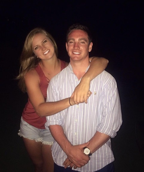 Lindsey Horan with a mysterious guy