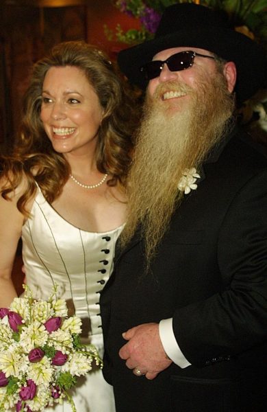 Charleen McCrory with her husband Dusty Hill 