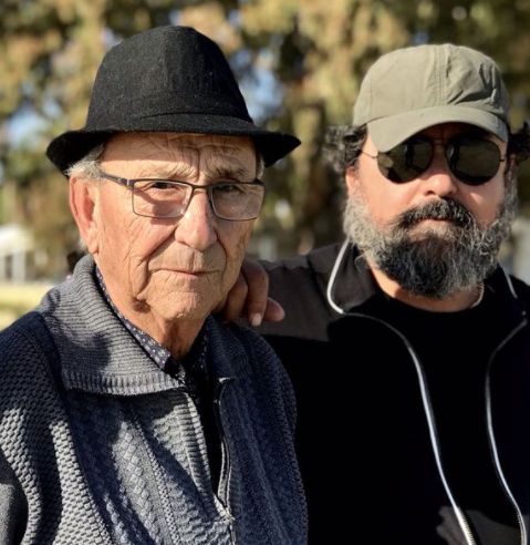 Paco Tous with his father
