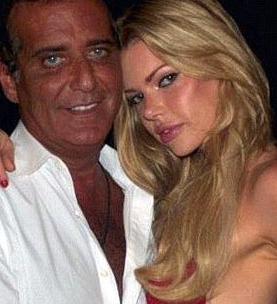 Sophie with her ex-fiance, Jimmy Esebag