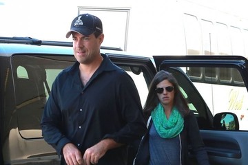 Carson Daly outside his car