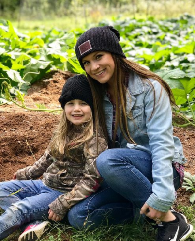BreAnne LaFleur with her daughter 