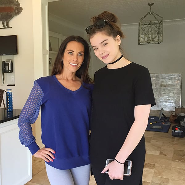 Autumn Calabrese with her sister 