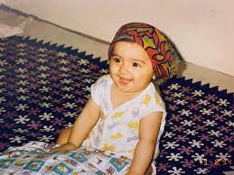 Manya Narang's childhood photo 