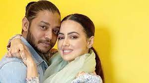 Melvin Louis with his ex-lover Sara Khan