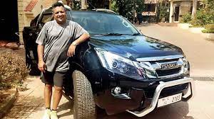 Soleil Asha Gupta's Father Dr. Sanjay Gupta with the car
