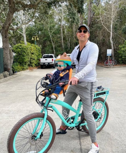 Travis Lane Stork cycling
