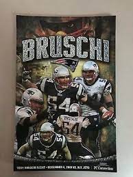 Dante Bruschi's father Tedy Bruschi in the poster
