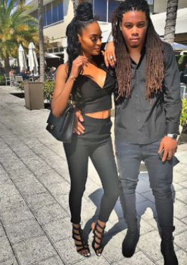 Philip Wheeler with his lovely wife Ashley Nicole Roberts
