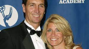 Holly Bankemper with her husband Cris Collinsworth