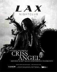 Criss Angel in the poster 