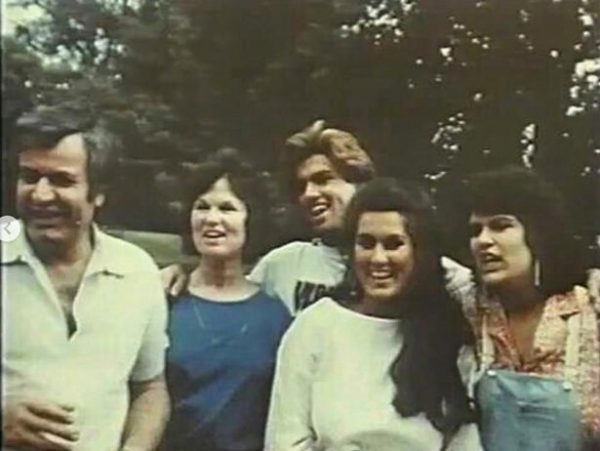 Lesley Angold Panayiotou's family photo