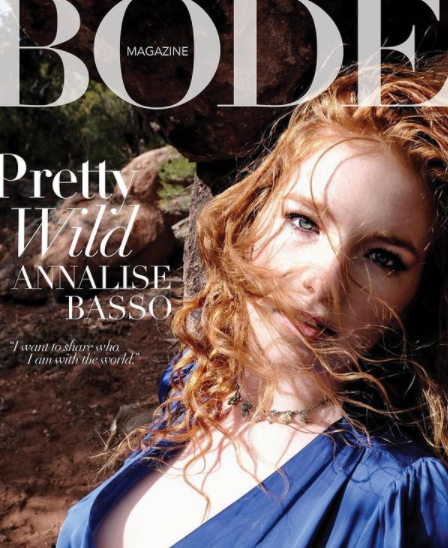 Annalise Basso photo in the magazine cover