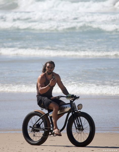 Otis Dhanji ridding a cycle