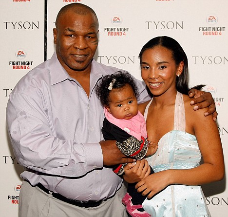 Mike Tyson with his ex-girlfriend Sol Xochitl