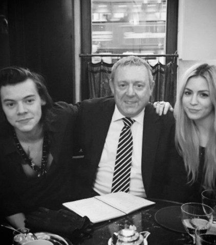 Desmond Styles with his children