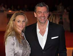 Ray Stevenson with his girlfriend Elisabetta Caraccia 