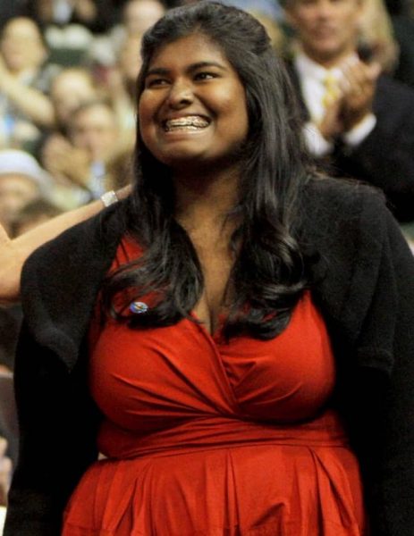 Bridget McCain posing for the photo